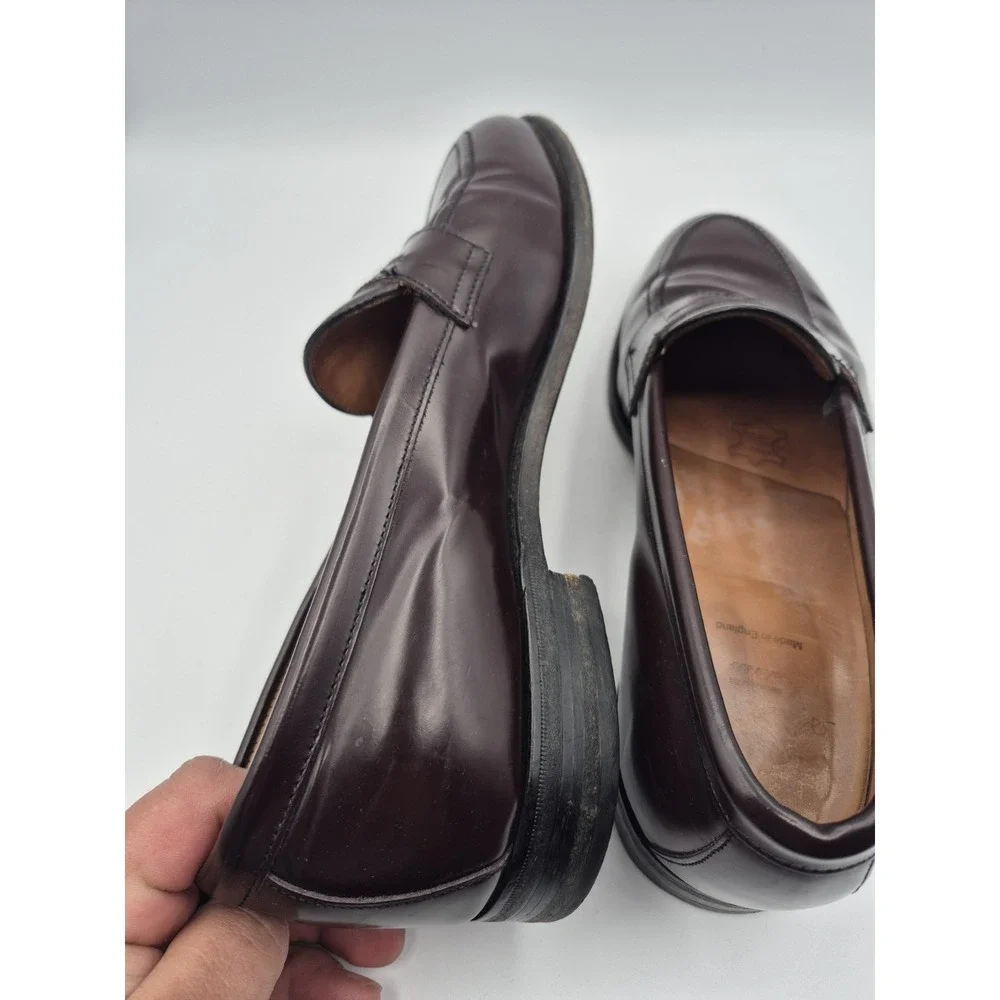 Men's Classic Penny Loafers in Dark Brown